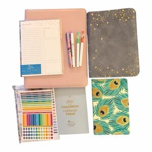 Erin Condren Large Folio Bundle with accessories